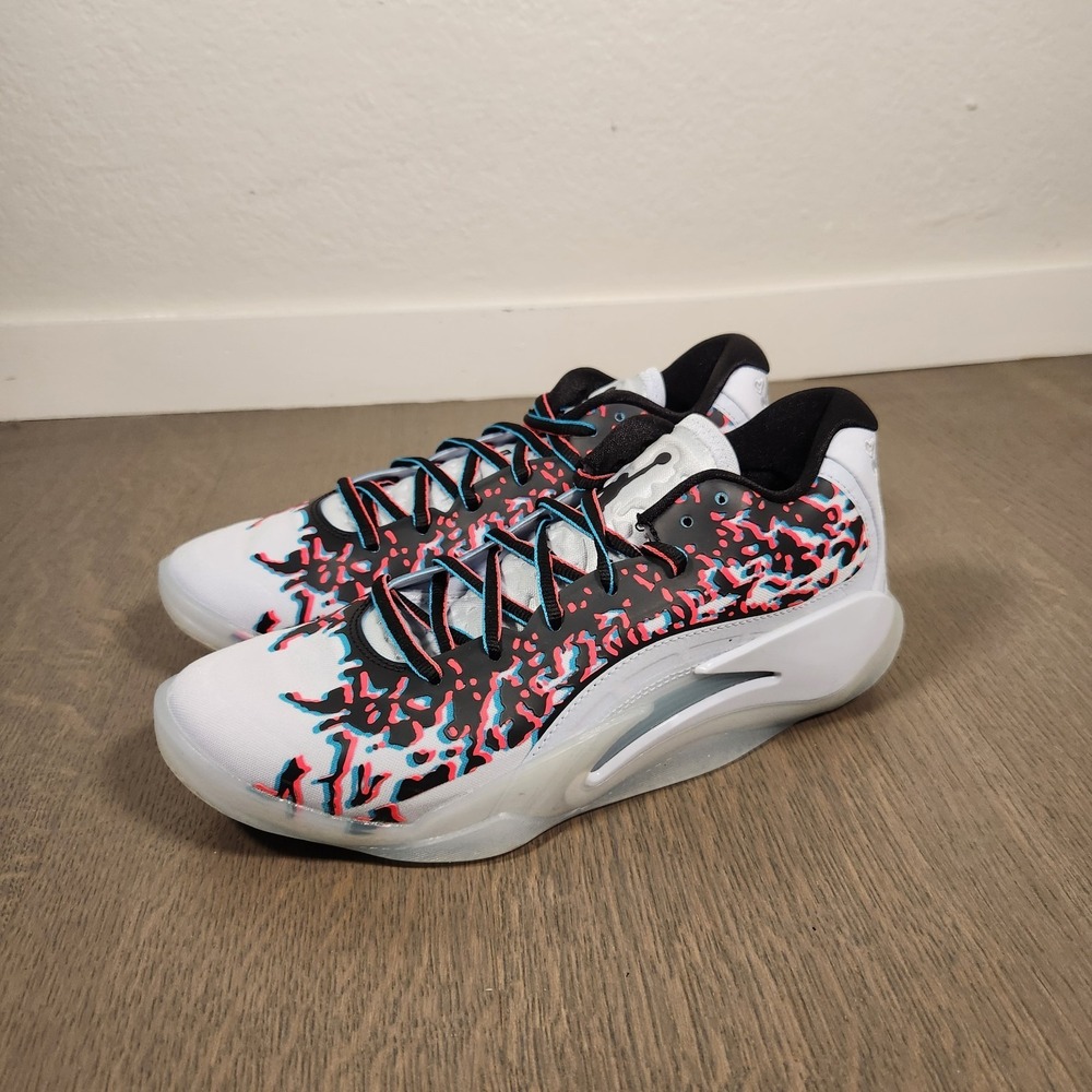 6.5Y Jordan Zion 3 GS Shock World White Black Blue Red FZ4792-060 6.5 8 Women
